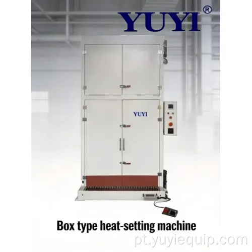 Máquina de termofixação tipo caixa de alta eficiência de 15 kW com dimensões personalizadas e garantia de 1 ano